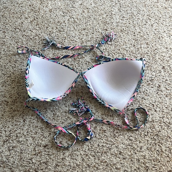 charmleaks Colorful boho Geometric Bikini Top - Picture 4 of 5